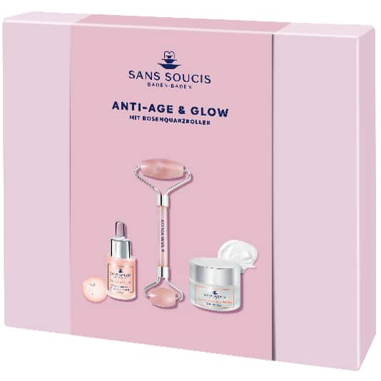 Sans Soucis Anti Age & Glow With Rose Quartz Roller