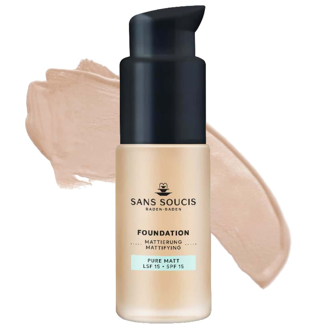 Sans Soucis Foundation Pure Matt SPF 15 No.10 Light Beige