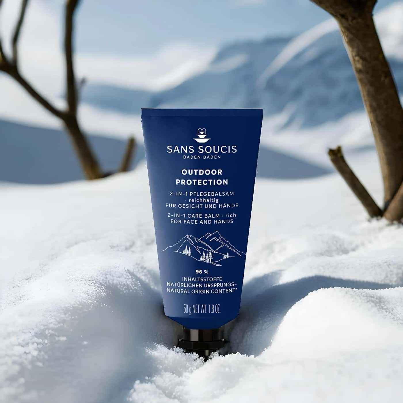 Sans Soucis Outdoor Protection 2-IN-1 Care Balm – protective and moisturizing for face and hands in harsh weather