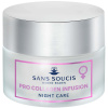 Sans Soucis Pro Collagen Infusion Night Care 50ml Sans Soucis Pro Collagen Infusion Night Care cream hydrates, strengthens collagen and restores elasticity overnight for mature skin
