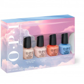 OPI Im Dreaming Mini 4-pack – Four Dreamy Shades OPI Im Dreaming Mini 4-pack nail polish – Mirror, Mirror on the Awe, Reoccurin’ Gleam, Keep It Surreal, Happy Play-ce
