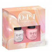 OPI The New OPIcons Duo Pink Nail Polish OPI The New OPIcons Duo with OPI’m a Bubble Bunny and Bathtime Bubbly pink nude shades