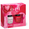 OPI Duo Nail Polish Bubble Bunny & Big Apple Energy set OPI Duo Nail Polish Bubble Bunny & Big Apple Energy 2 x 15 ml nail polish set with nude and red shimmer shades