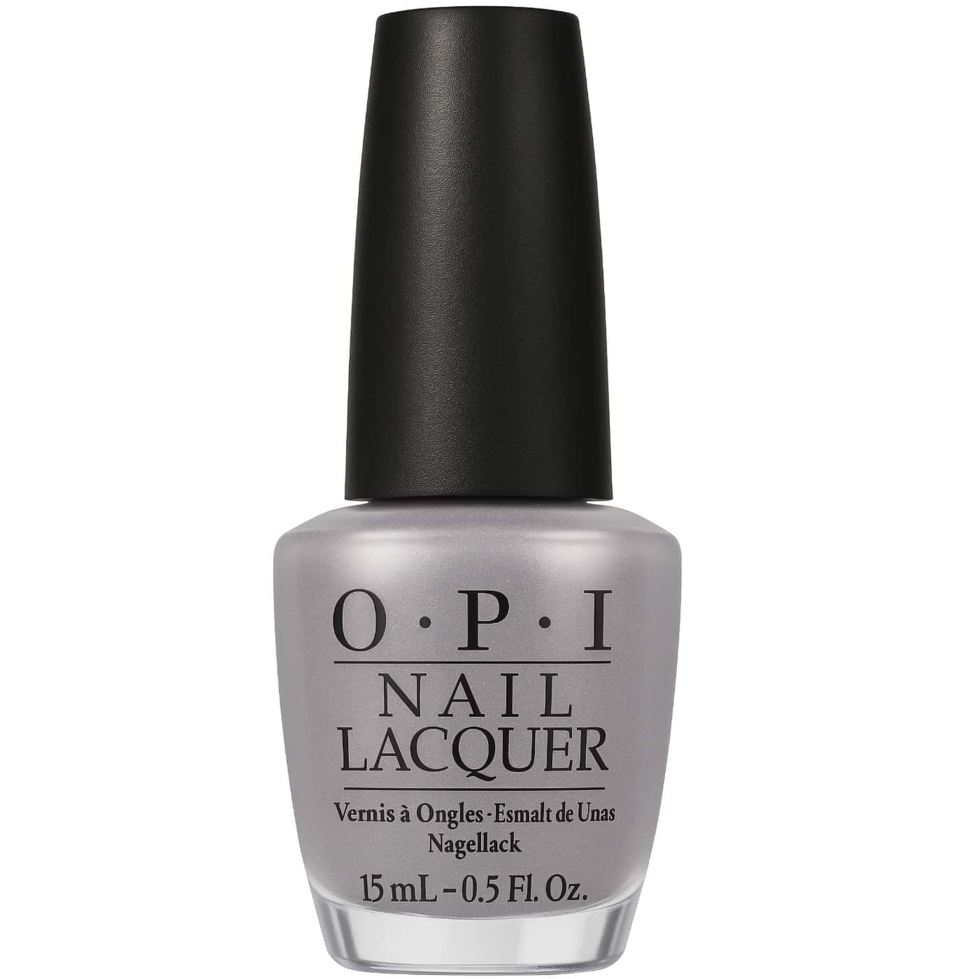 OPI Sheer Your Toys! light grey nail polish | lavender hint with soft shimmer | elegant and understated feel