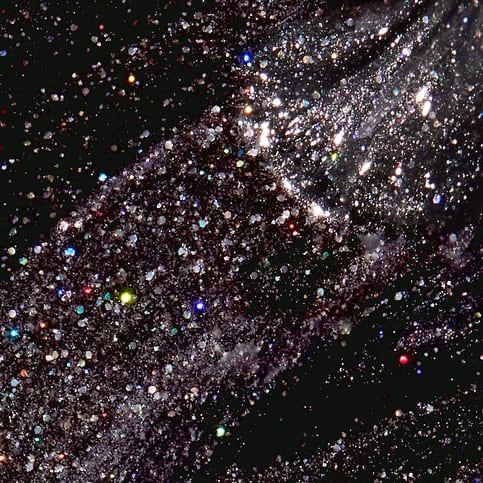 OPI Infinite Shine Shine Bright Heart and Coal