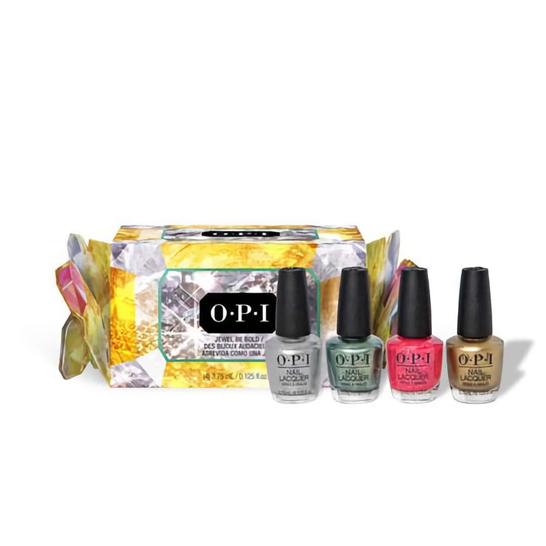 OPI Holiday Jewel Be Bold 4-pack Mini