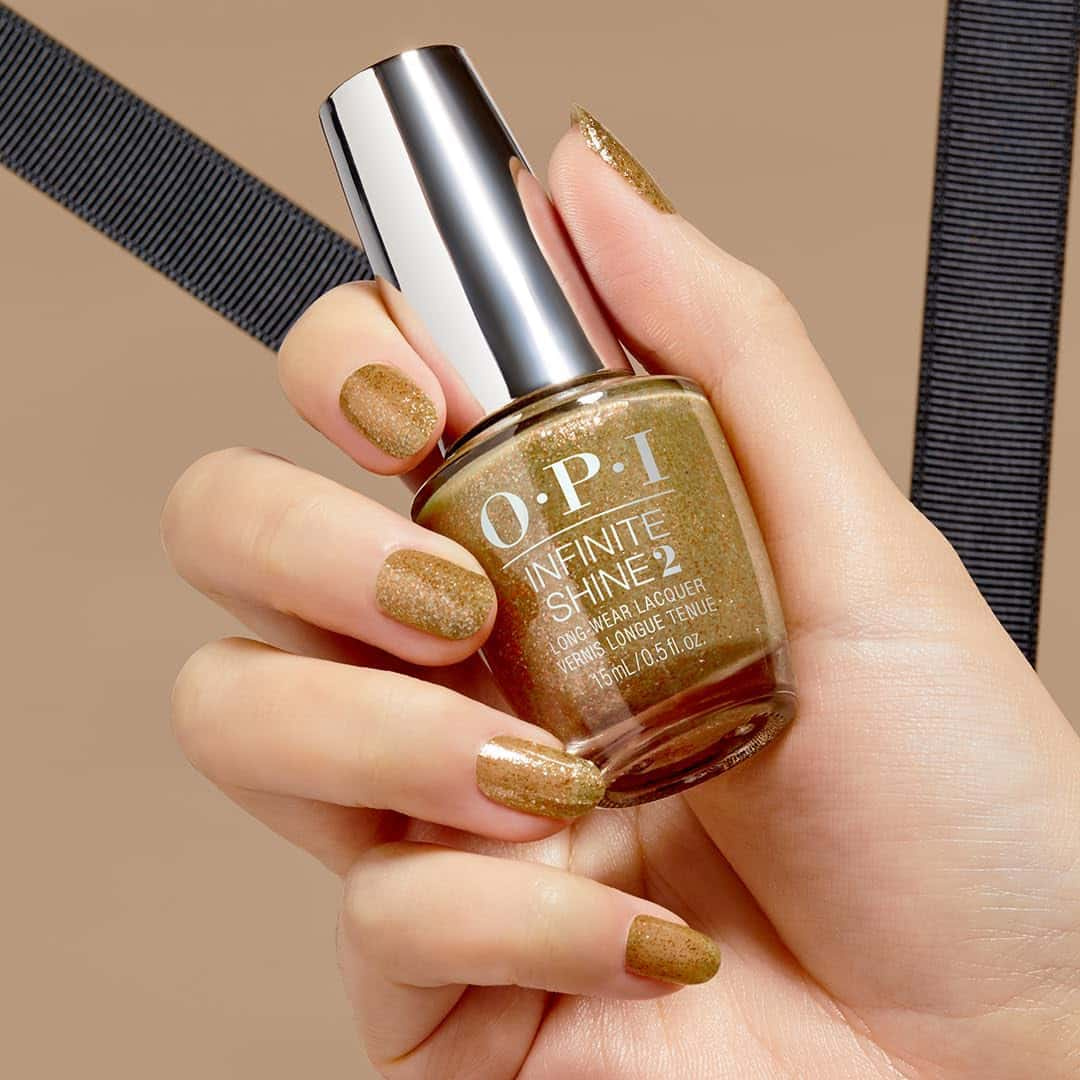 OPI-Infinite Shine-Terribly Nice-Five Golden Rules