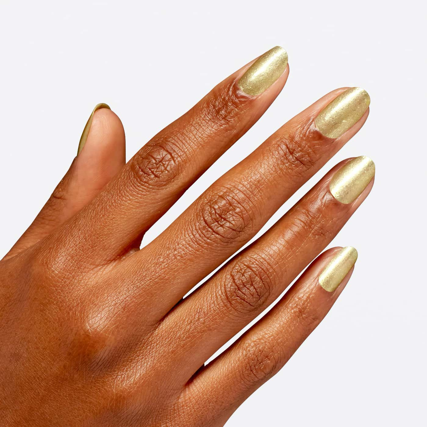OPI Wicked Oz-mazing - light gold shimmer shade for a luxurious manicure, ideal for elegant and festive occasions