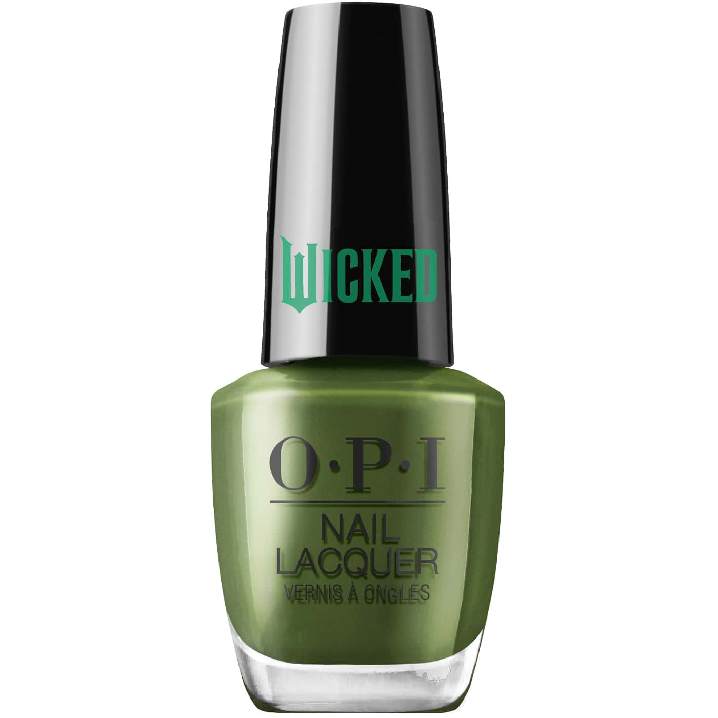 OPI Wicked Witch O''Clock - olive green shade with creamy finish, perfect for bold manicures and elegant events