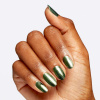 OPI Wicked Ozitively Elphaba - green with gold pearlescence OPI Wicked Ozitively Elphaba - green shade with gold pearlescence, perfect for a bold and eye-catching manicure
