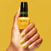 OPI Wicked Love You So Munchkin! - yellow polish with shimmer OPI Wicked Love You So Munchkin! - yellow shade with gold shimmer, perfect for a sunny and sparkling manicure