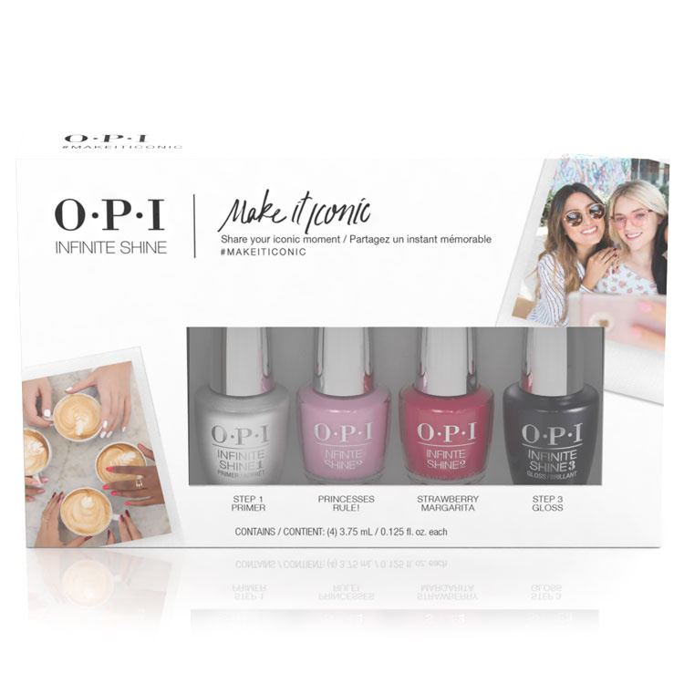OPI Infinite Shine Make It Iconic 4-Pack Mini