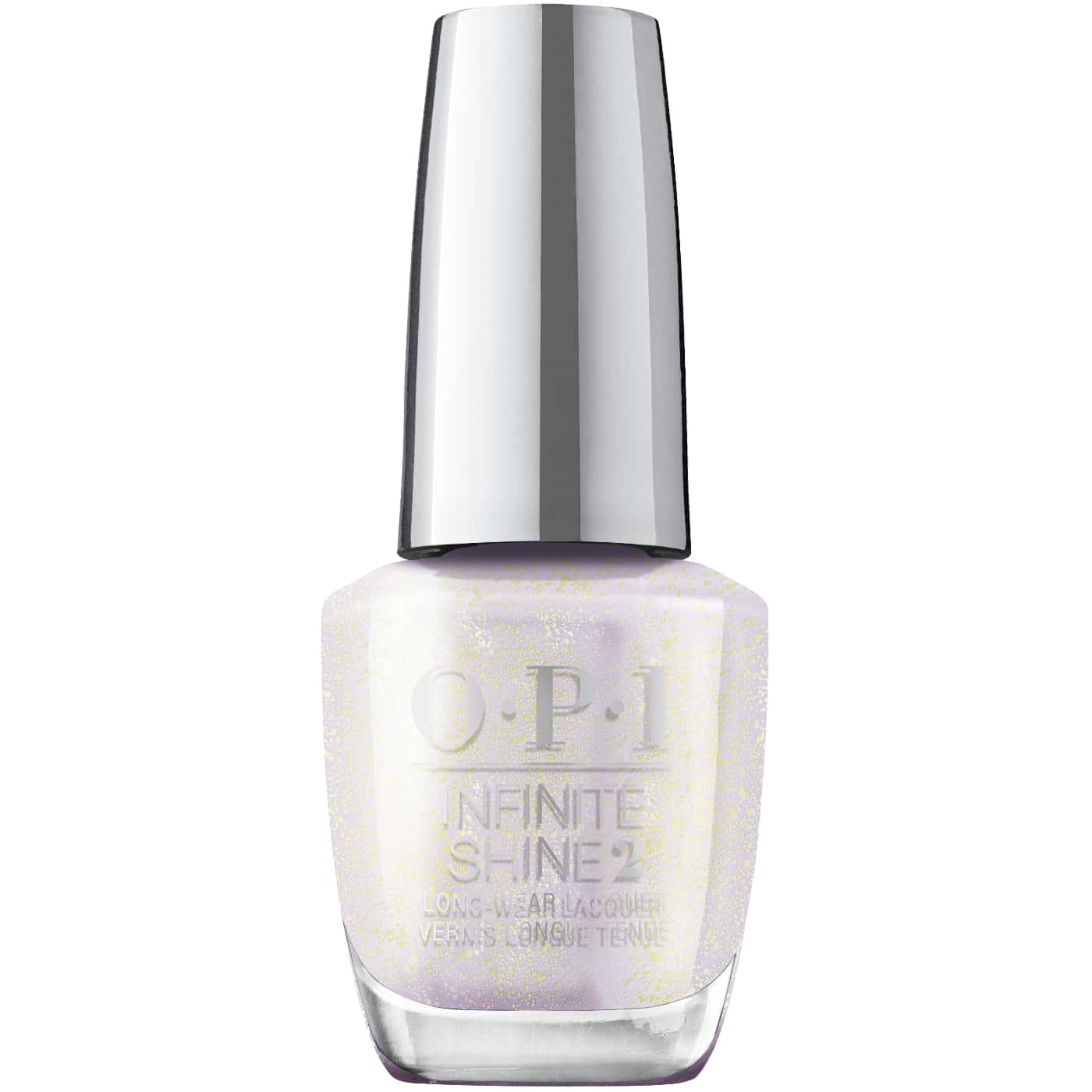 OPI Infinite Shine Glitter Mogul | Clear Polish with Light Gold Shimmer