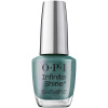 OPI Infinite Shine Cos-mo Money – Green Nail Polish Nail polish in metallic green shade with subtle shimmer – OPI Infinite Shine Cos-mo Money, for a modern and stylish look.