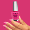 OPI IS Glossed in Your Thoughts - Pink shimmer polish OPI IS Glossed in Your Thoughts - Pink nail polish with sparkling shimmer for a playful and bold look