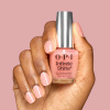 OPI IS Suzi''s Pedicure Throne - Peachy-pink polish OPI IS Suzi''s Pedicure Throne - Peachy-pink nail polish with golden glitter for a luxurious and playful manicure