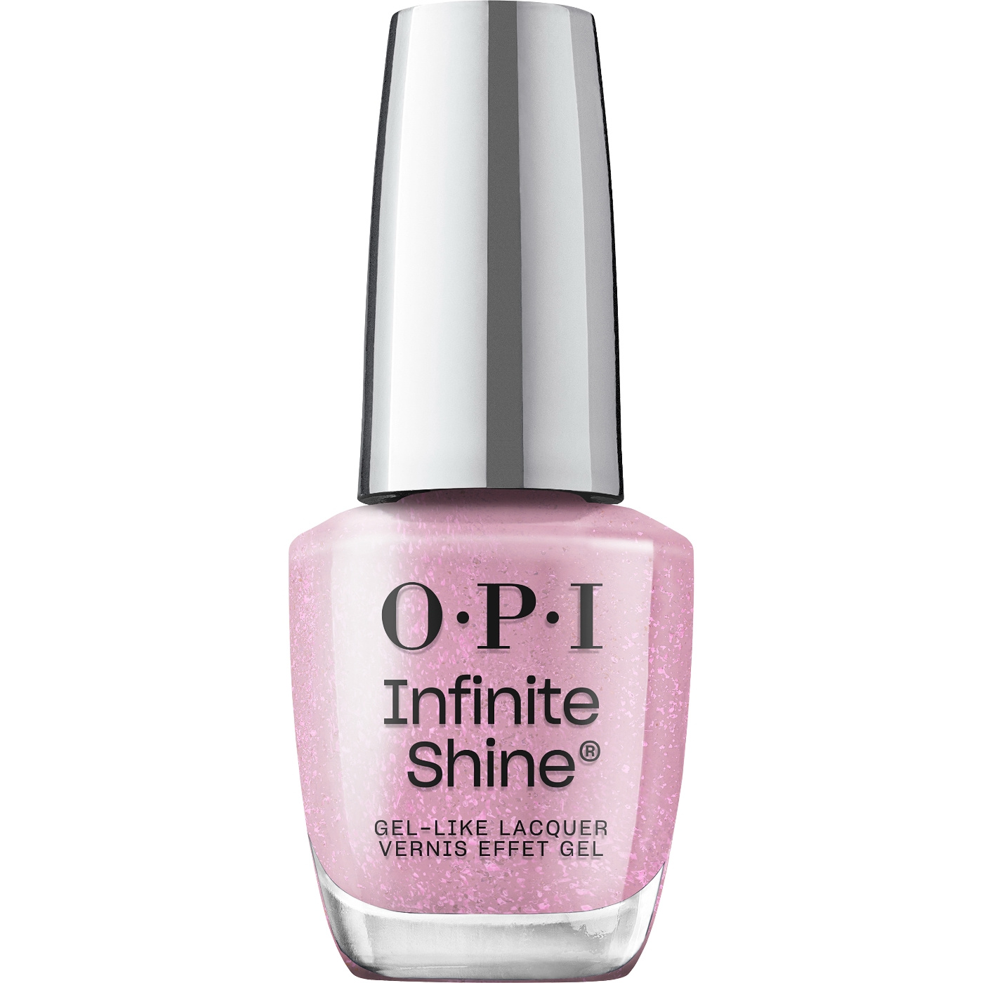 OPI Infinite Shine Time Will Pastel - Pink-lavender with shimmer