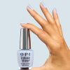 OPI IS From Head to Doze - Blue shimmer polish OPI IS From Head to Doze - Light blue nail polish with pink and lilac shimmer for a unique and sophisticated look