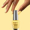OPI IS Slay Hello to Yellow - Yellow glitter polish OPI IS Slay Hello to Yellow - Yellow nail polish with golden shimmer for a vibrant and warm manicure