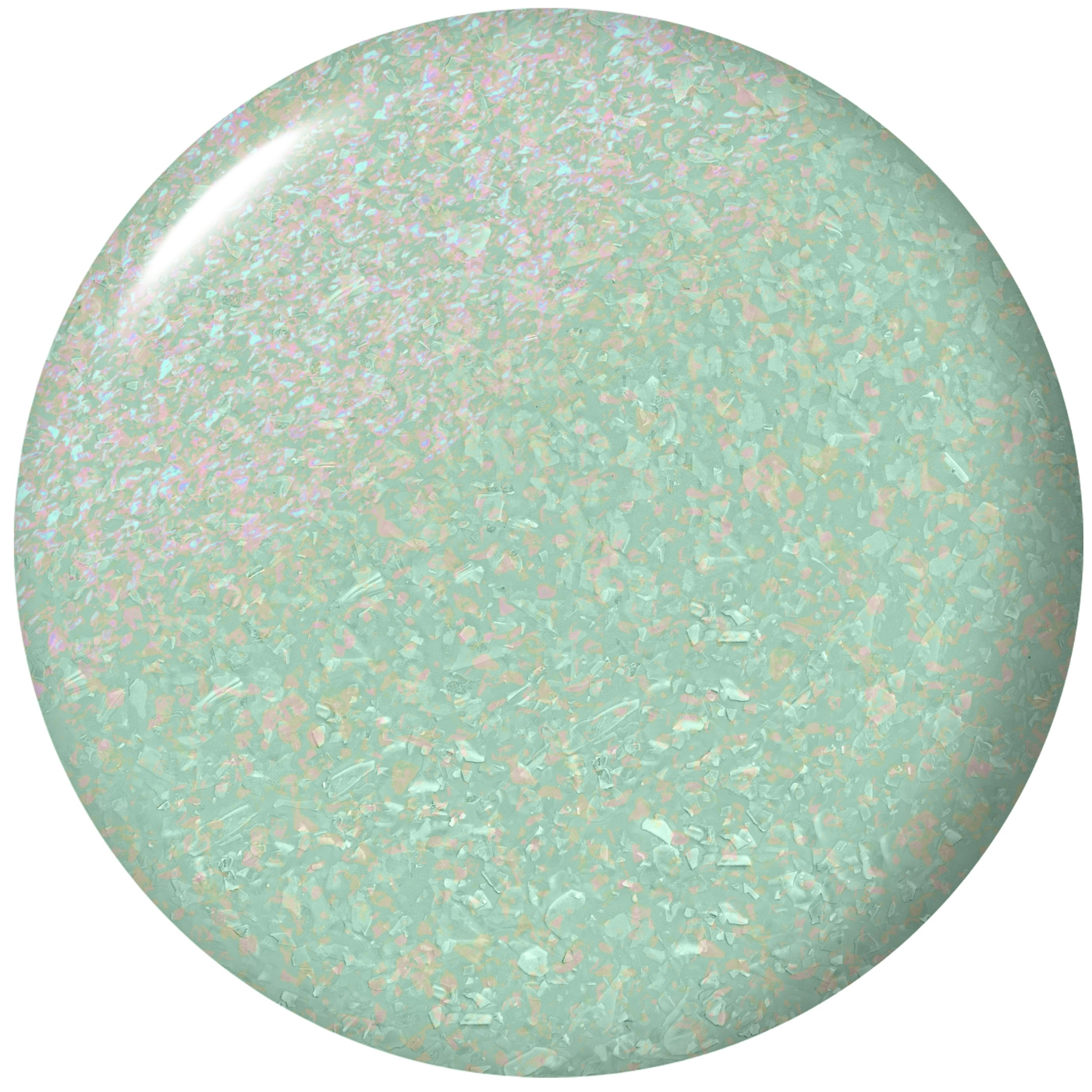 OPI IS Teals Familiar - Mint-green nail polish with pearlescent shimmer for a sophisticated and elegant manicure