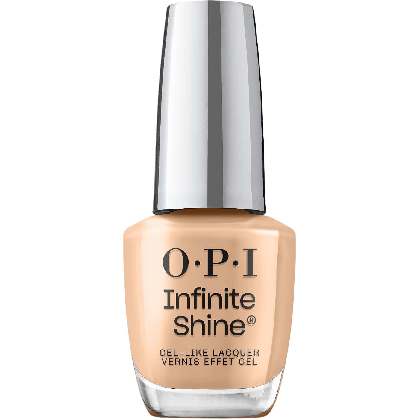 OPI Infinite Shine A Total Suzi beige nail polish with warm undertone for a natural and sophisticated manicure