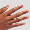 OPI Knee High Stock-blings | Apricot Glitter Nail Polish OPI Infinite Shine Knee High Stock-blings nail polish | Warm apricot with silver glitter & soft finish