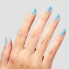 OPI Totally Tu-blue-ar | Turquoise Blue-Gray Nail Polish OPI Infinite Shine Totally Tu-blue-ar nail polish | Turquoise blue with soft gray undertone and fresh finish