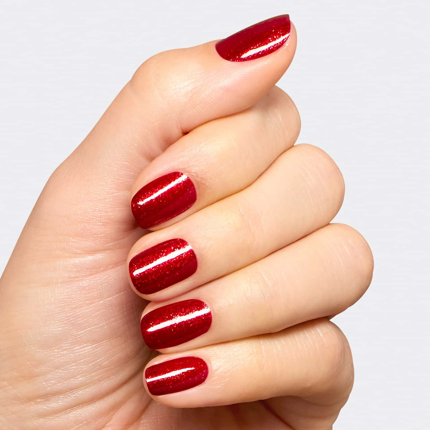 raspberry red opi infinite shine malaga wine not nail polish with shimmer finish