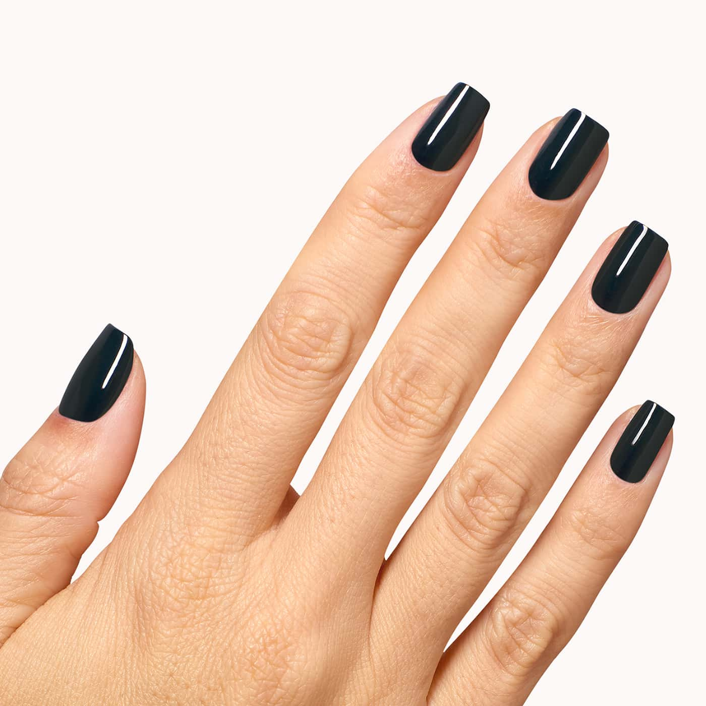 dark green opi infinite shine nein nein nein ok fine nail polish with creme finish