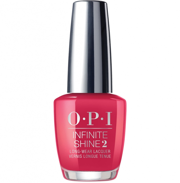 OPI Infinite Shine Scotland Red Heads Ahead