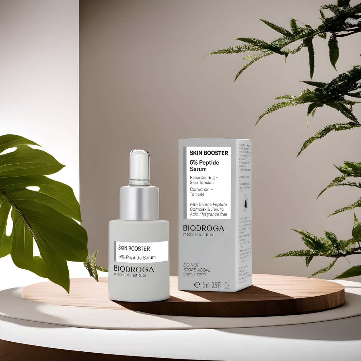 Biodroga-Skin-Booster | Firming-Facial-Contours | Peptides & Ferulic-Acid