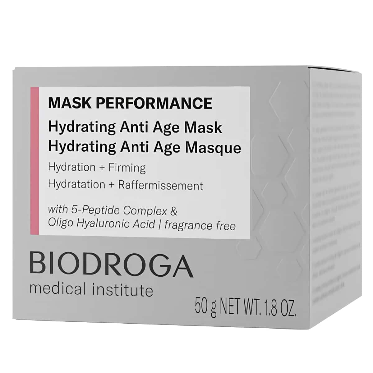 Biodroga Anti-Age Mask - Oligo-Hyaluronic Acid & 5-Peptide for Hydration