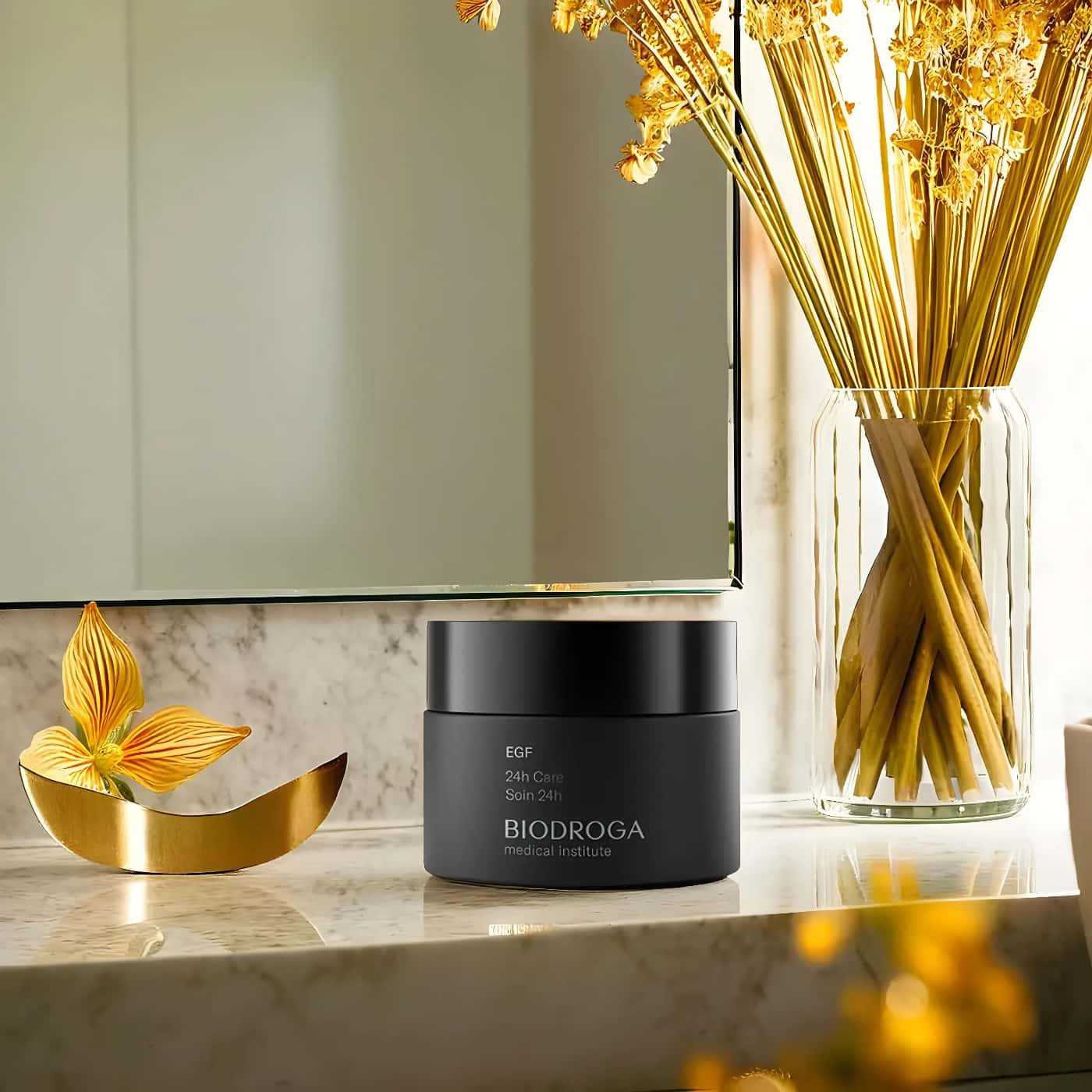 Biodroga EFG 24h Care - Anti-aging cream for day and night - Improves skin elasticity and moisture balance