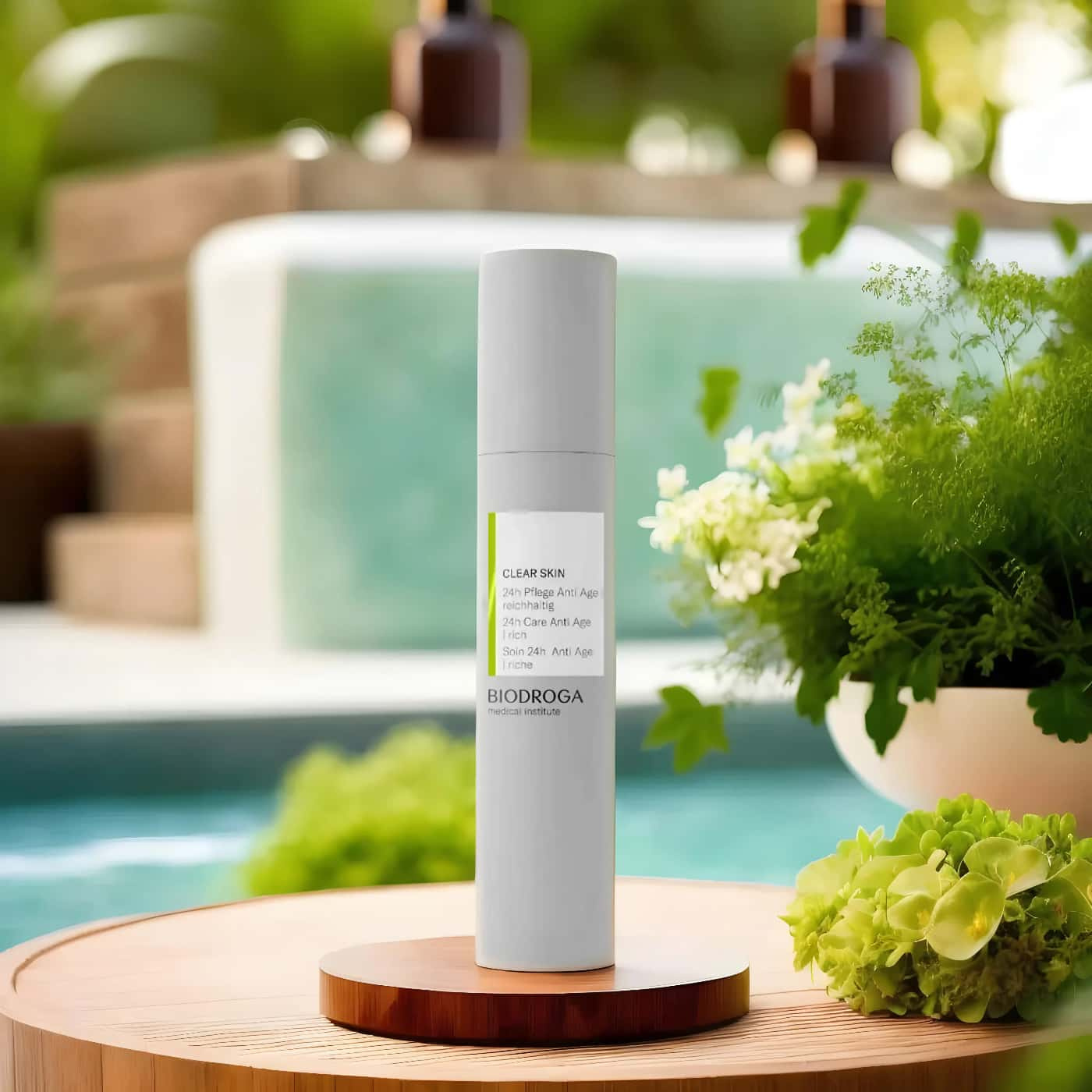 Biodroga Clear Skin 24h Care Anti-Age | Rich - Hydrates and Reduces Lines