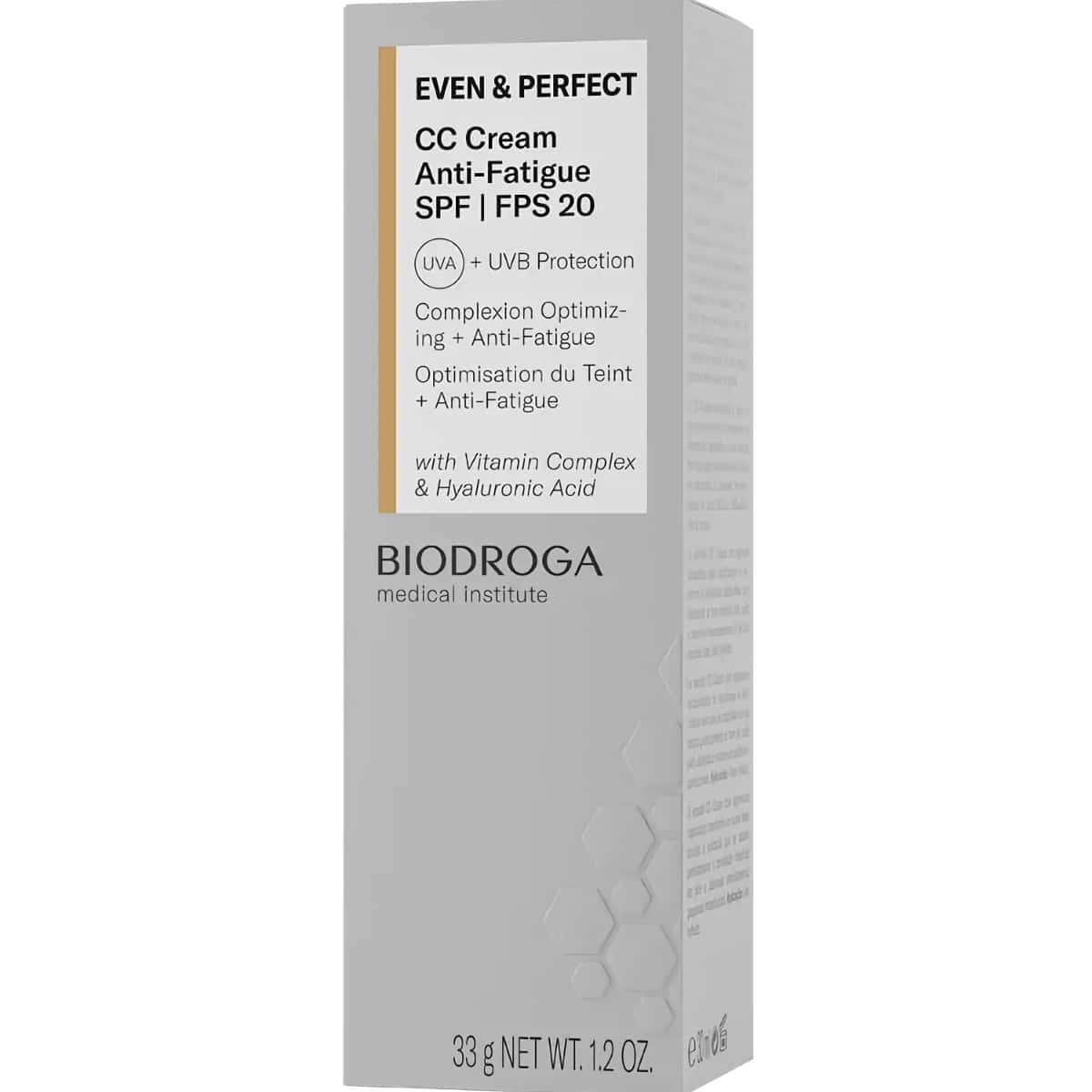 Biodroga-Even-Perfect-CC-Cream-SPF-20 | Revitalizing for tired skin | Vitamins E and C