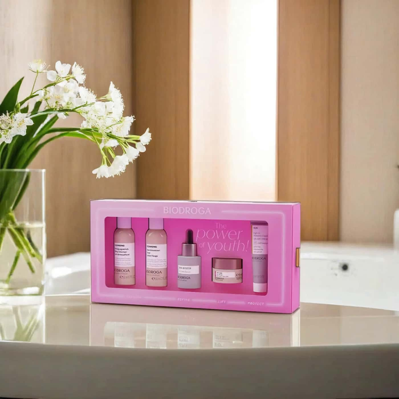 Biodroga The Power of Youth - Complete Anti-Aging Set with SPF 50