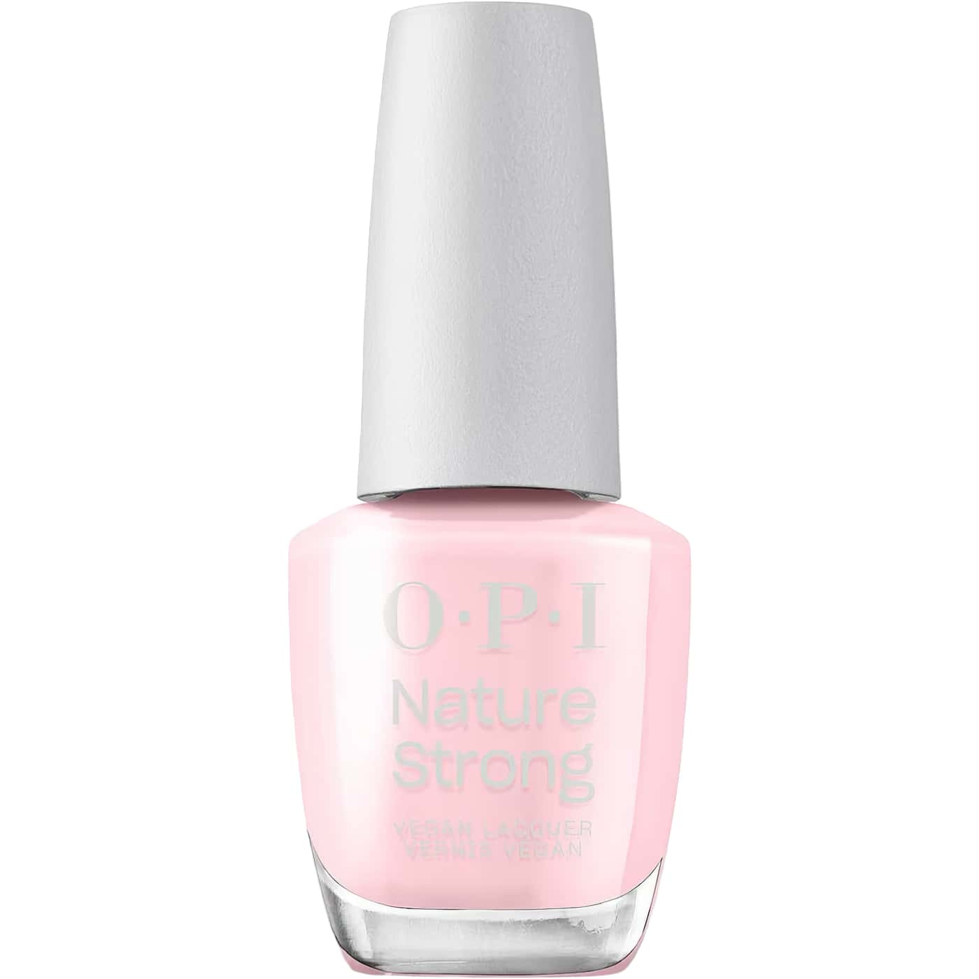 OPI Nature Strong Blossom Into Awesome nail polish | Soft baby pink vegan lacquer with sheer coverage and shine
