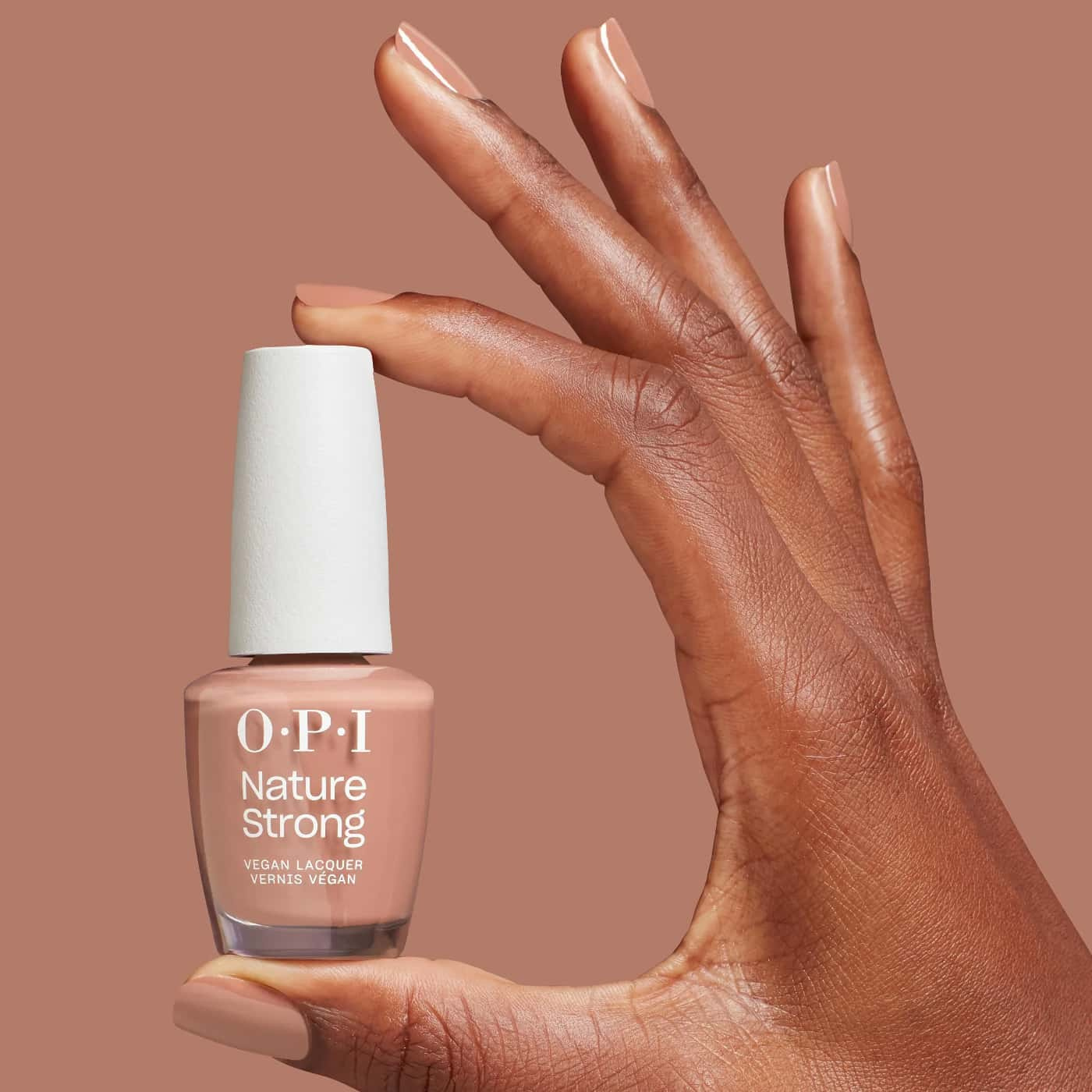 OPI Nature Strong Rooting For Hue nail polish | Earthy nude with elegant crème finish and sophisticated warmth
