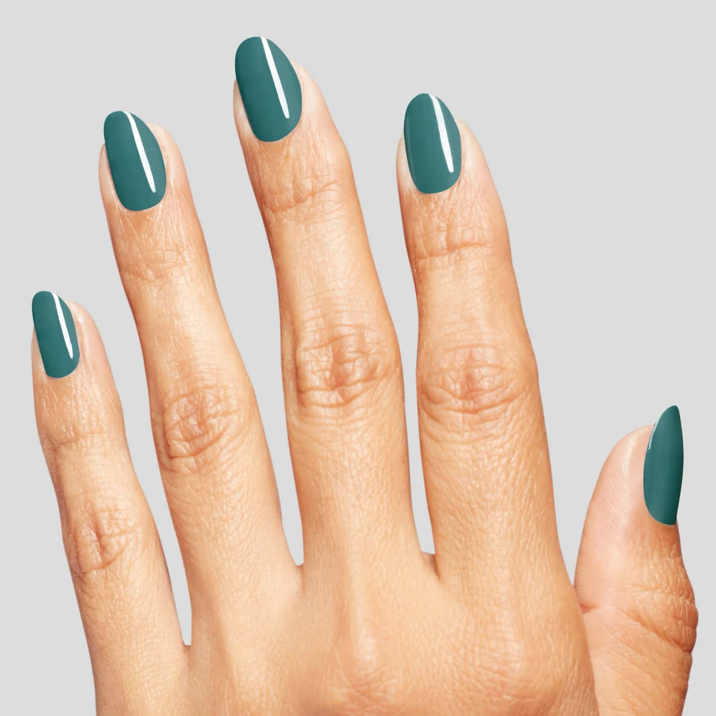 OPI What’s Your Mani-tude? Baby Tee-l – deep teal blue nail polish shade with a modern fresh vibe