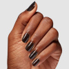 OPI Grunge Queen – black with copper glitter OPI Grunge Queen – black nail polish with copper glitter tones adding drama and glamour for nights and parties