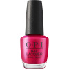 Vivid fuchsia pink with golden shimmer and bold energy opi most requested it''s all greek to me nail polish in vivid fuchsia pink with golden shimmer and a soft glossy finish