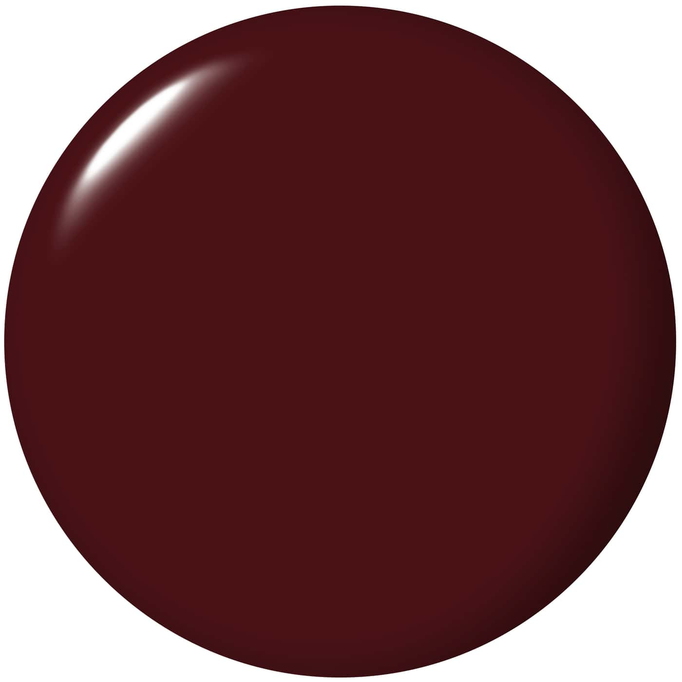 opi most requested vampire state building nail polish in deep wine red with rich burgundy tone and glossy cream finish