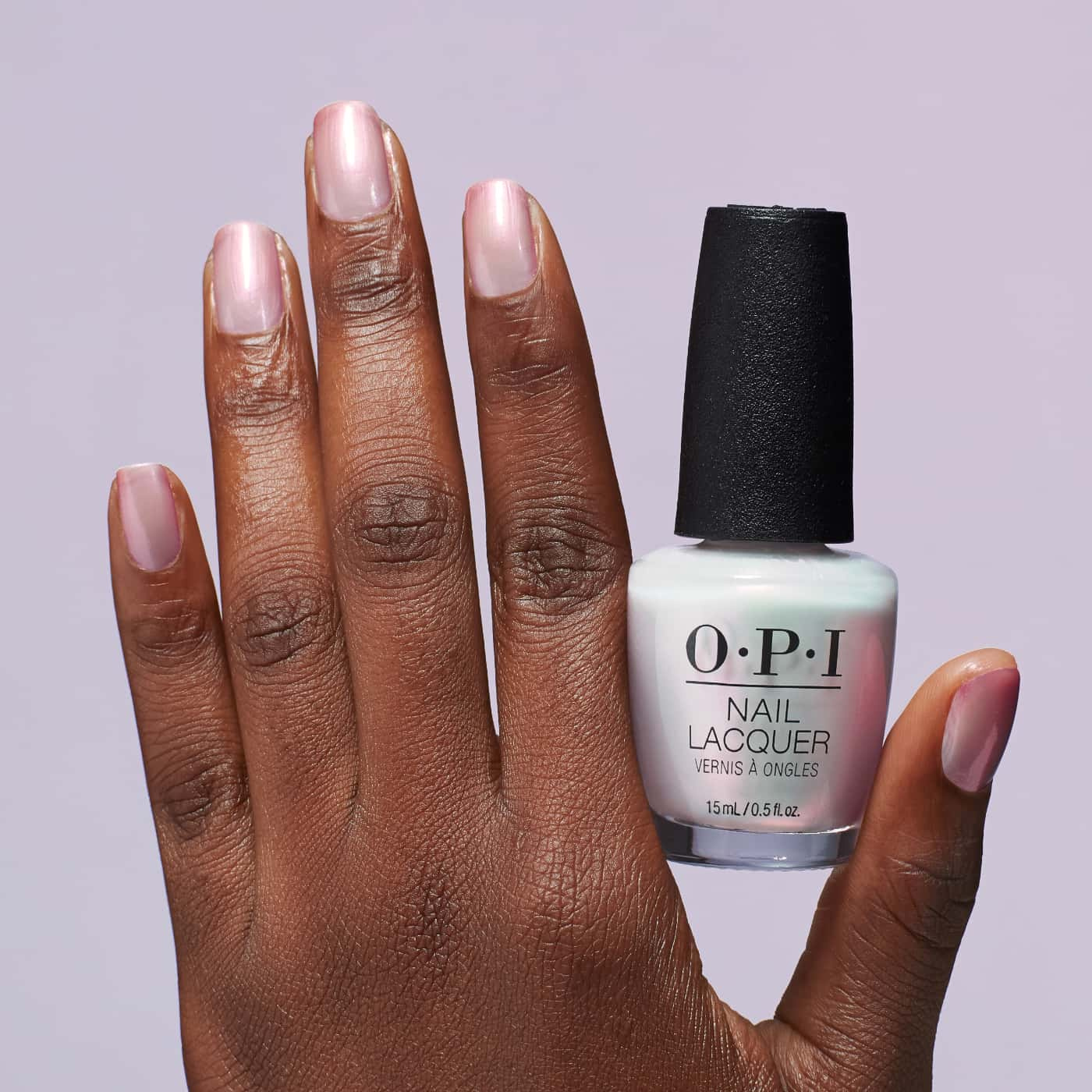 Shiny-Pink-Pearlescent-Nail-Polish | Trendy-Beauty-Spring-Summer