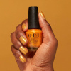OPI gLITter Nail Polish | Orange Base with Gold Shimmer | Sunset Glow Orange-gold-shimmer-nail-polish | Sunset-effect | OPI gLITter
