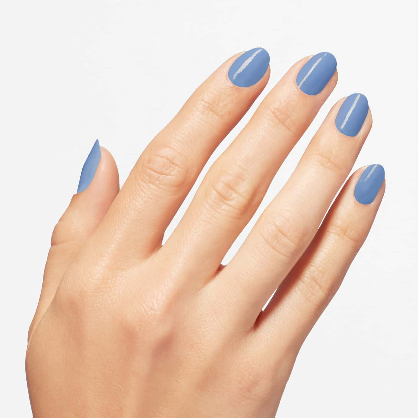 Bright Blue OPI Cream Nail Polish | Classic Clean Look | Verified Collection