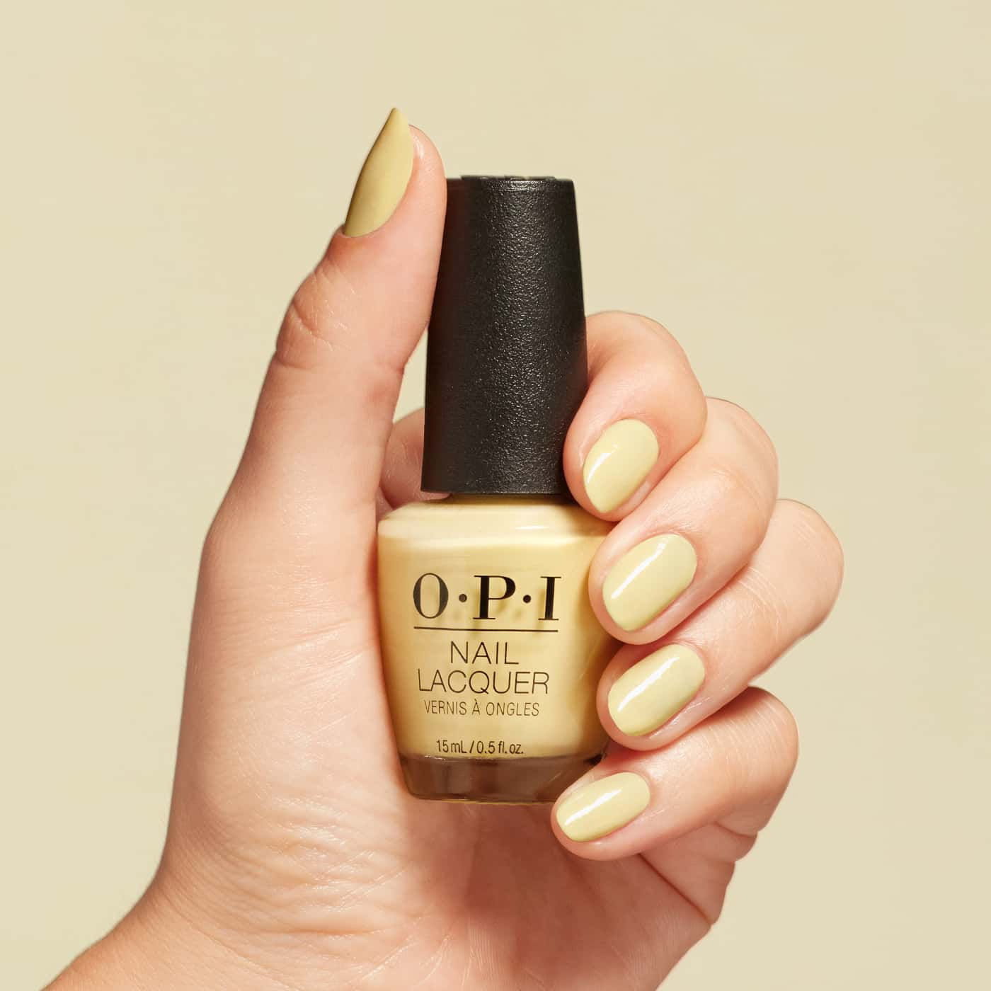 Soft-Yellow-Shimmer-Nail-Polish-Heart-Flutter | Enchanting-Manicure