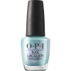 OPI Reality Check Ya Out - Aquamarine shimmer polish OPI Reality Check Ya Out - Aquamarine blue shimmering nail polish with purple undertones for a fresh and trendy look