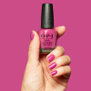 vibrant berry pink tone with bold color and modern feel opi opicons strawberry cosmo nail polish in vibrant berry pink shade with rich color and smooth even surface
