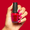 Bright cherry red with rosy shimmer – vivid shine finish opi opicons big apple energy nail lacquer in bright cherry red with rosy shimmer