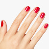 Bright cherry red with rosy shimmer – vivid shine finish opi opicons big apple energy nail lacquer in bright cherry red with rosy shimmer